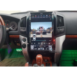 Radio dedykowane Toyota Land Cruiser J200 V8 2008-2015r. i LEXUS LX570 16 CALI TESLA STYLE Android CPU 4x1.6GHz Ram2GHz Dysk 32GB GPS Ekran HD MultiTo